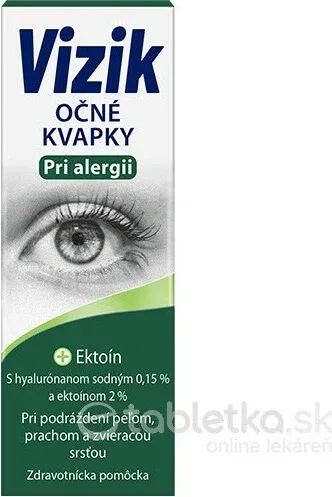 VIZIK OPH GTT FOR ALLERGIES 1×10ml, picături pentru ochi împotriva alergiilor — preț și oferte