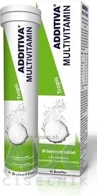ADDITIVA MULTIVITAMIN Tropic 1×20 tbl, multivitamine