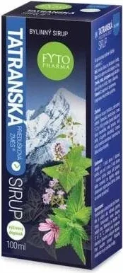 FYTO Tatra amestec bronșic sirop 1×100 ml, sirop — preț și oferte