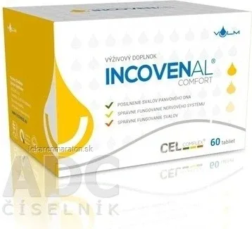 Confort INCOVENAL, VULM 1×60 tbl, întărirea podelei pelvine — preț și oferte