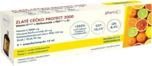 ZLATÉ CÉČKO PROTECT 2000 1×125 ml, supliment nutritiv