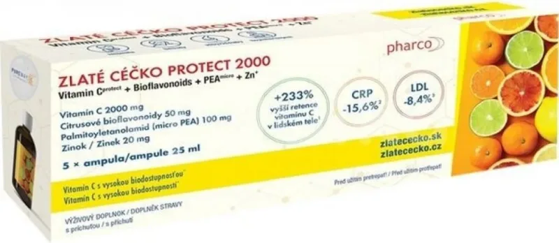 ZLATÉ CÉČKO PROTECT 2000 1×125 ml, supliment nutritiv Zlate Zrnako — preț și oferte