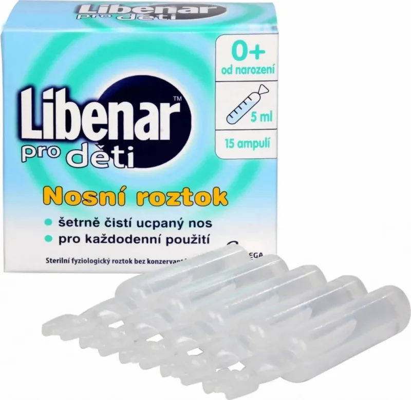 Libenar Soluție salină multifuncțională 15×5 ml, soluție izotonică — preț și oferte
