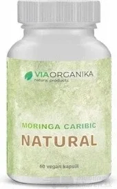 VIA ORGANIKA moringa caribic NATURAL 60 capsule 60 cps, supliment alimentar