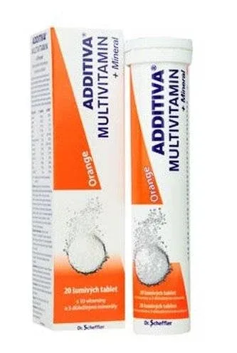 ADDITIVA MULTIVITAMIN + Mineral, Portocaliu 1×20 tbl DR.SCHEFFLER — preț și oferte