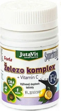 JutaVit Complex de fier tbl 1x40 buc — preț și oferte