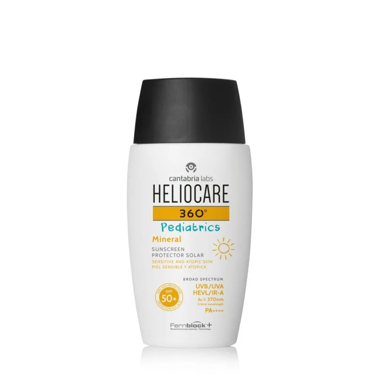 Heliocare 360° Pediatrics Mineral SPF50+ – Protectie solara minerala pentru copii, 50 ml CANTABRIA — preț și oferte