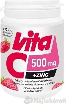 Vitabalans Vita C 500 mg + ZINC 1×150 tbl — preț și oferte