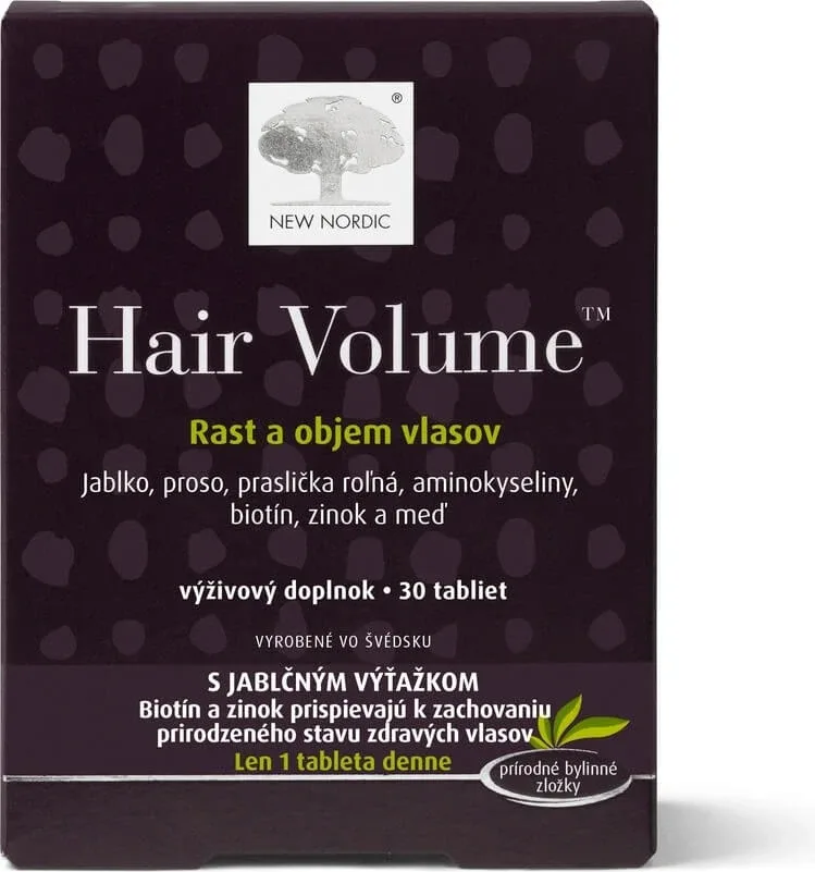 NEW NORDIC HAIR VOLUME 1×30 tbl, supliment alimentar — preț și oferte