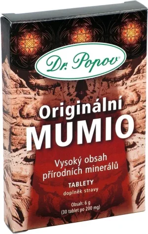 DR. POPOV MUMIO 1×30 tbl, supliment alimentar