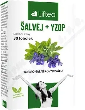 Liftea SALVIA + YZOP cps 1x30 buc — preț și oferte
