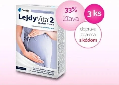 LejdyVita 2 Voi fi mamă 1×30 cps, supliment alimentar — preț și oferte