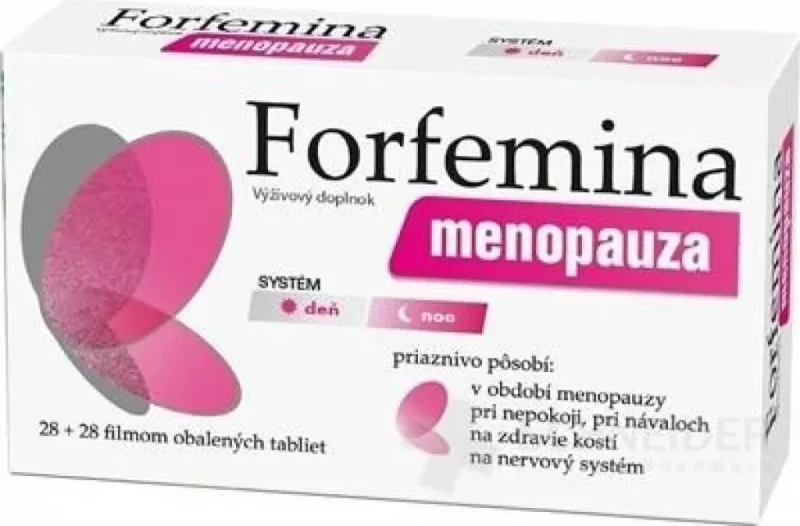 Forfemina Menopause 1×56 tbl, supliment alimentar — preț și oferte