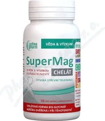 Astina SuperMag B6 CHELATE cps 1x100 buc — preț și oferte
