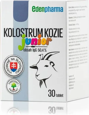 EDENPharma KOLOSTRUM KOZIE Junior 1×30 tbl, supliment alimentar