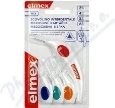Periuță de dinți interdentară Elmex 2, 4, 5, 6mm mix 1×4 buc — preț și oferte