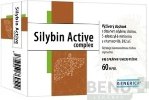 GENERICA Silybin Complex activ 1×60 cps, supliment alimentar