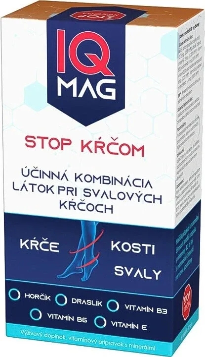 IQ MAG STOP Crampe FORTE 1×60 buc, supliment alimentar — preț și oferte