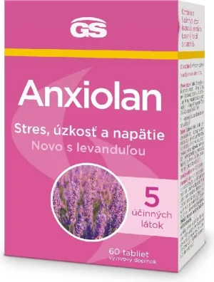 GS Anxiolan cu lavanda 60 comprimate 1×60 tbl, supliment alimentar