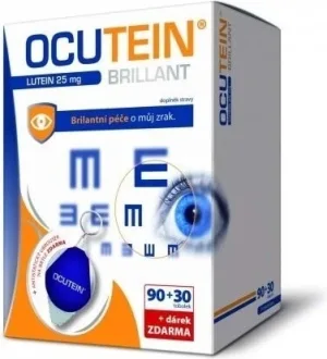 OCUTEIN BRILLANT Luteină 25 mg - DA VINCI 1×1 set, supliment alimentar 120 cps + cadou