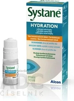SYSTANE HYDRATION fără conservanți 1×10 ml, picături hidratante pentru ochi — preț și oferte