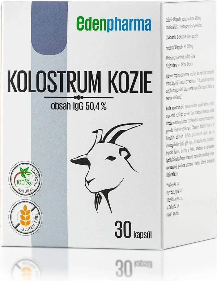 EDENPharma KOLOSTRUM GOAT 1×30 buc, supliment alimentar — preț și oferte
