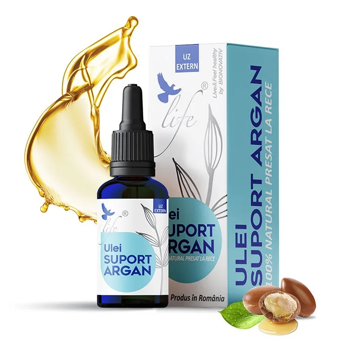 BIONOVATIV Ulei suport Argan 10ml — preț și oferte