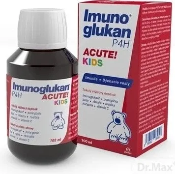 Immunoglucan P4H ACUTE KIDS 1×100 ml, susținerea imunității — preț și oferte