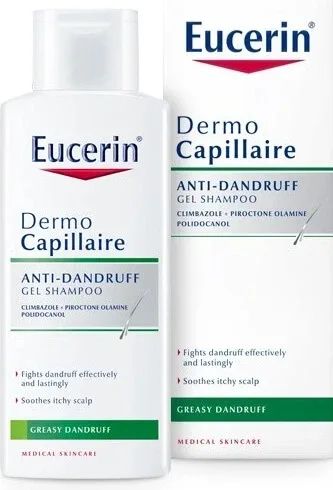 Eucerin DermoCapillaire împotriva mătreții uscate 1×250 ml, șampon — preț și oferte