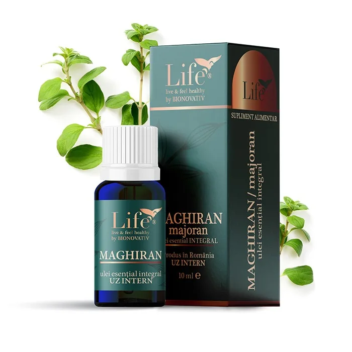 BIONOVATIV Ulei esential Maghiran 10ml — preț și oferte