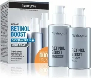 NEUTROGENA® Retinol Boost DUOPack cremă de zi antiage SPF15 + cremă de noapte 2x50ml 2×50ml, cremă antiage