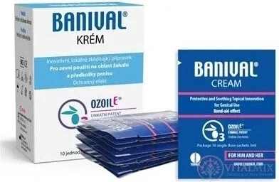 Cremă pentru balanită și balanoposthită Banival, 10 plicuri x 3 ml, Erbagil — preț și oferte