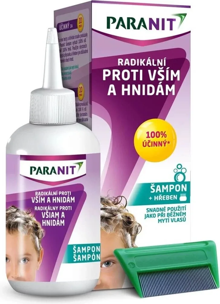 PARANIT Radical împotriva păduchilor și a lindelor 1×100 ml, preparat împotriva păduchilor — preț și oferte