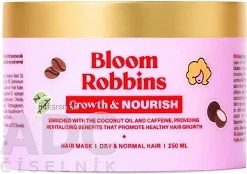BLOOM ROBBINS mască de creștere a părului cu cafeină 1×250 ml, mască de păr — preț și oferte