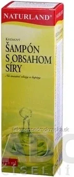 NATURLAND CREAM SHAMPOO WITH SULPHUR CONTENT 1×125 ml, șampon de păr