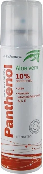 MEDPHARMA PANTHENOL 10% SPRAY COOLANT SENSITIV 1×150 ml, sensibil cu aloe vera — preț și oferte