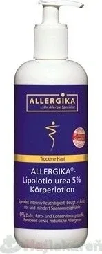 ALLERGIKA Lipolotio urea 5% 1×200 ml, cremă pentru pielea atopică — preț și oferte