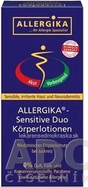 ALLERGIKA SENSITIVE DUO 1×1 set, (Lipolotio Sensitive 200 ml + Hydrolotio Sensitive 200 ml)