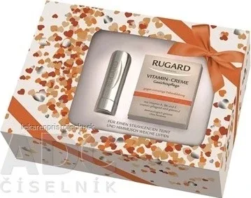 RUGARD Cremă de vitamine 100 ml + balsam de buze GRATUIT 1×1 buc, set — preț și oferte