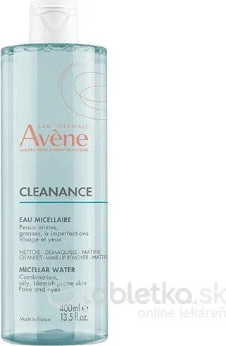 Avène Cleanance Apă micelară 400 ml 1×400 ml,apă micelară — preț și oferte