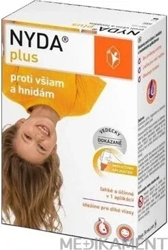 NYDA plus 1×100 ml, împotriva păduchilor și a lindelor