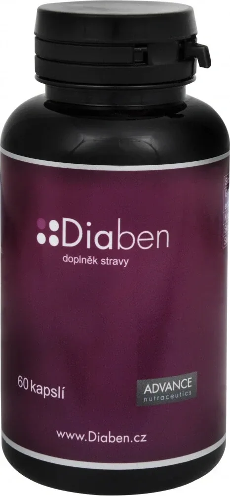 Diaben 60 cps. - nivel de zahăr 1×60 cps, supliment alimentar — preț și oferte
