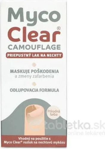MYCO CLEAR CAMOUGLAGE NAIL LINE 5ML 1×5 ml, lac de unghii — preț și oferte
