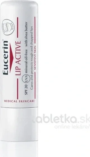 Eucerin LIP AKTIV lip stick 1×4.8 g, înmoaie buzele — preț și oferte