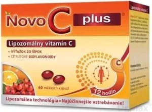 NOVO C PLUS Vitamina C lipozomală 1×60 cps, vitamina c