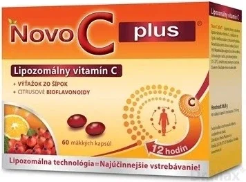 NOVO C PLUS Vitamina C lipozomală 1×60 cps, vitamina c — preț și oferte