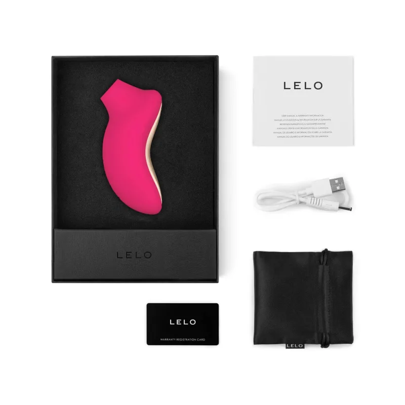 Lelo Sona 2 Cerise, masaj clitoris, sonic, roz — preț și oferte