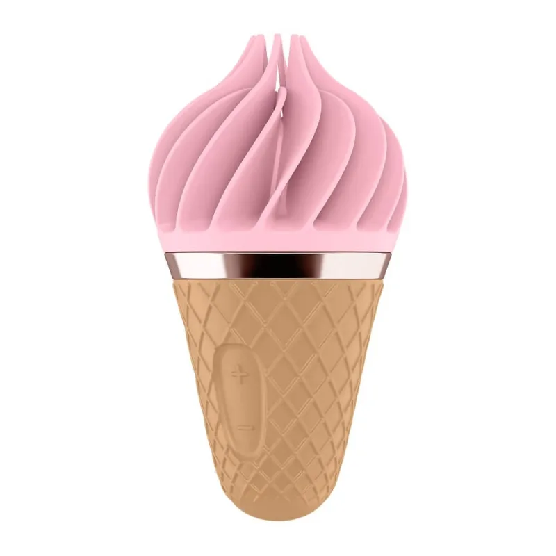 Sweet Treat Stimulator oftalmic în formă de piatră de înghețată Roz — preț și oferte