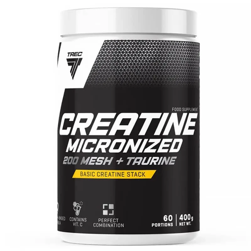 Trec, Creatină micronizată 200 Mesh + Taurină, creatină + taurină, 400 g — preț și oferte