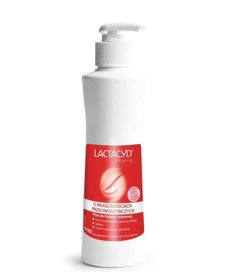 Lactacyd Pharma, lichid de igienă intimă cu proprietăți antifungice, 250 ml — preț și oferte